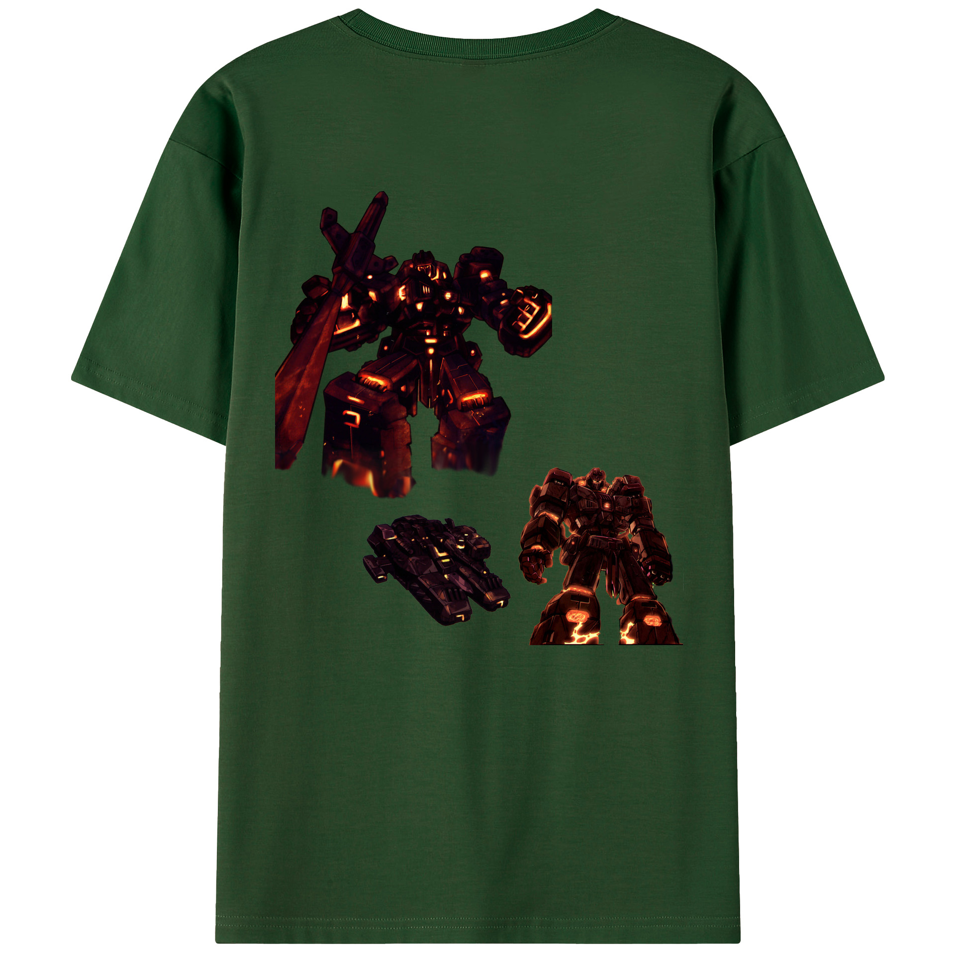 （画像用）  綿100％半袖Tシャツ（背面プリント）